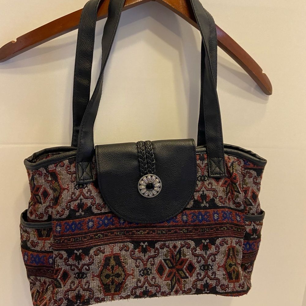 SW canyon sky purse shoulder bag Western style 13x9”